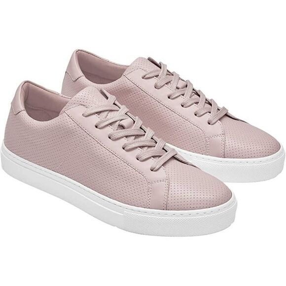 GREATS Royale Leather Perforated Lace-Up Sneakers Sz 10